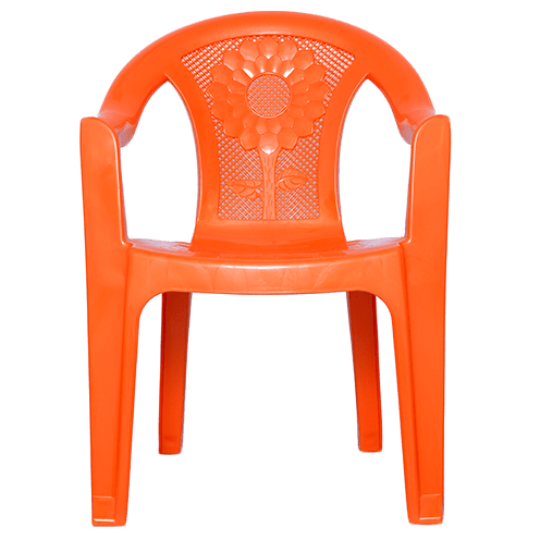Ankurwares Blossom Red Chair