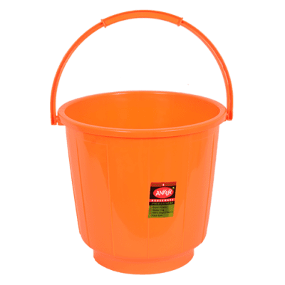 Ankurwares Classic Orange Bucket