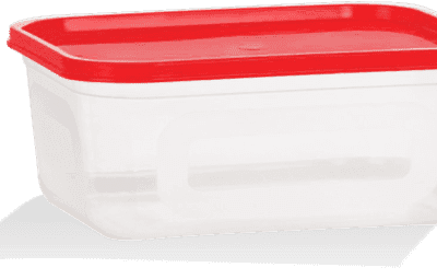 Ankurwares Plastic Box with Red Lid