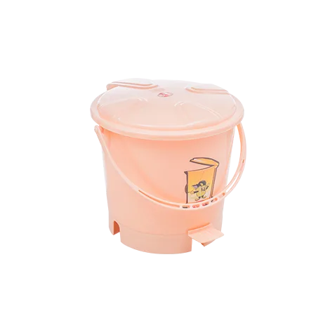 Ankurwares Cream Pedal Hygine Dust Bucket