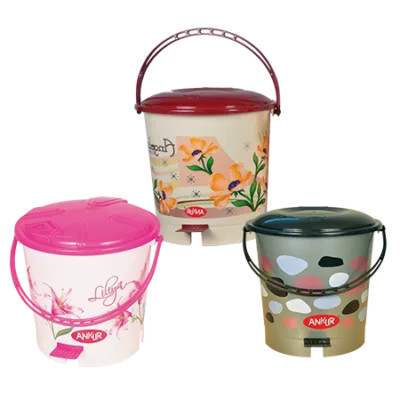 Ankurwares Decorated Pedal Buckets