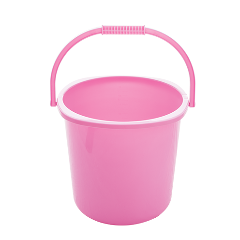 Ankurwares Premium Square Round Pink Bucket