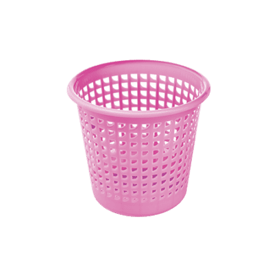 Ankurwares Pink Safai Medium Dust Bucket