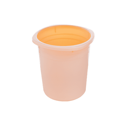 Ankurwares Cream Squre Round Dust Bucket