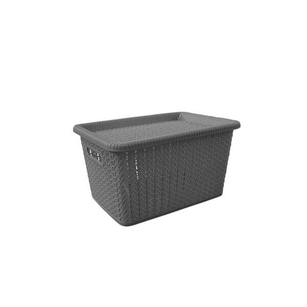 Elegance Storage Basket with Lid - Image 5