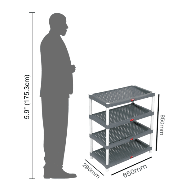 Shoe Plastic Rack - Image 3
