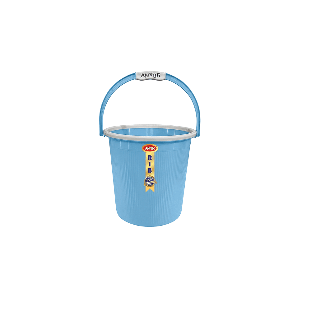 Rib Plastic Bucket - 18L - Image 2